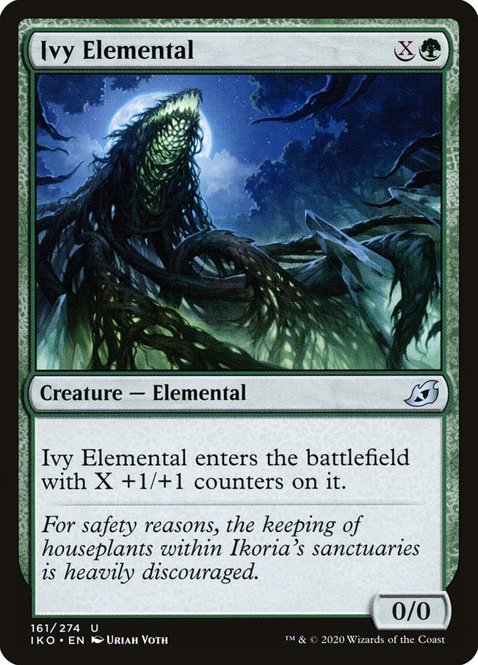 Ivy Elemental 161/274 (Ikoria: Lair of Behemoths) 