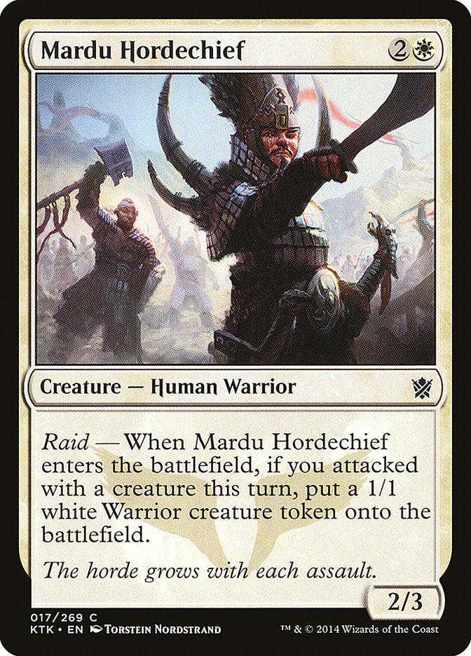 Mardu Hordechief 17/269 (Khans of Tarkir) 