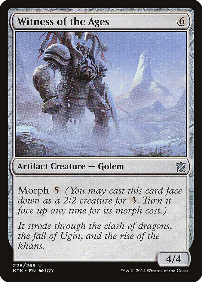 Witness of the Ages 228/269 (Khans of Tarkir) 
