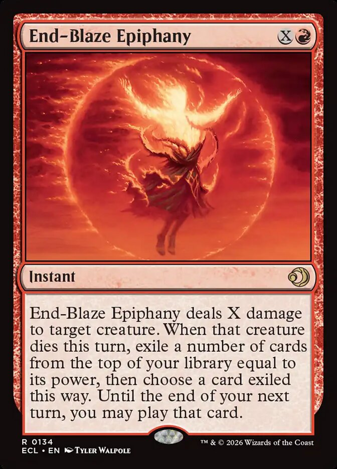End-Blaze Epiphany 134/273 (Lorwyn Eclipsed) 