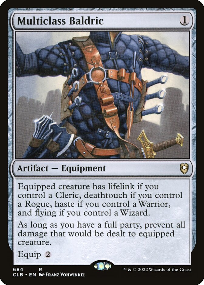 Multiclass Baldric 684 (Commander Legends: Battle for Baldur's Gate) 
