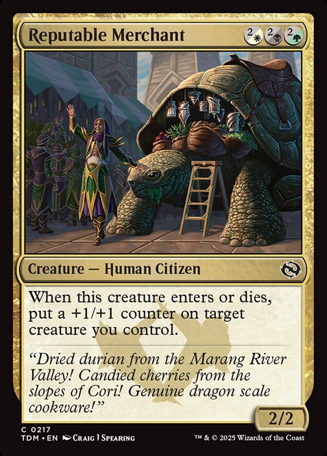 Reputable Merchant 217/291 (Tarkir: Dragonstorm) 