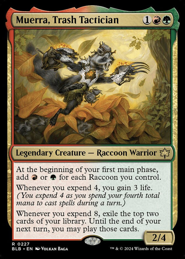 Muerra, Trash Tactician 227 (Bloomburrow) 
