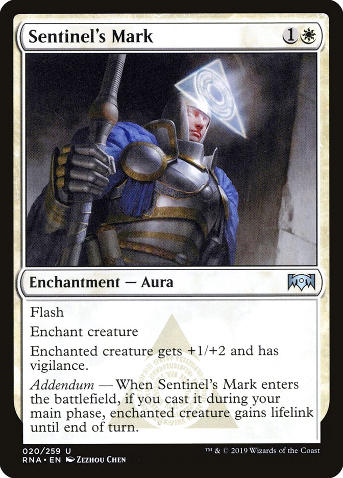 Sentinel's Mark 20/259 (Ravnica Allegiance) 
