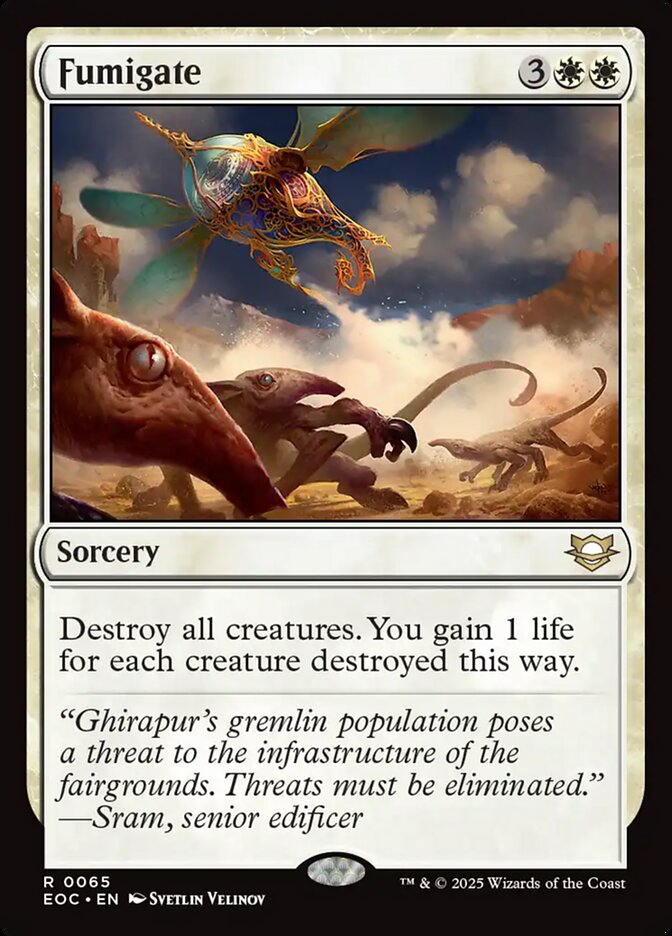 Fumigate 65 (Commander: Edge of Eternities) 