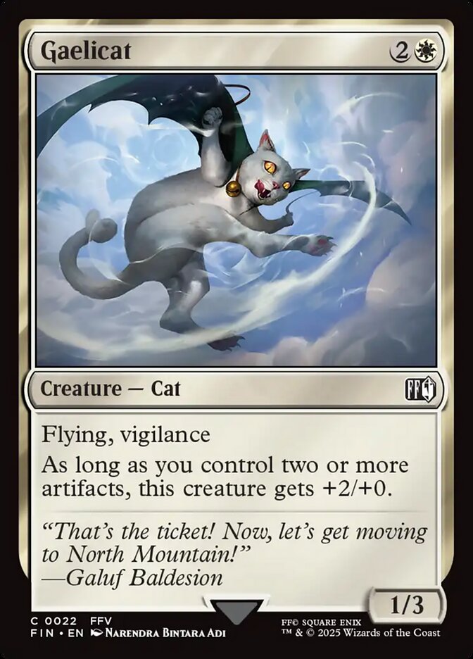 Gaelicat 22/309 (FINAL FANTASY)  - Foil