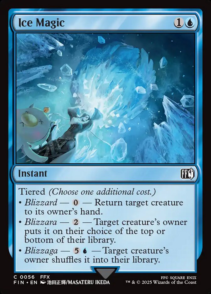 Ice Magic 56/309 (FINAL FANTASY)  - Foil