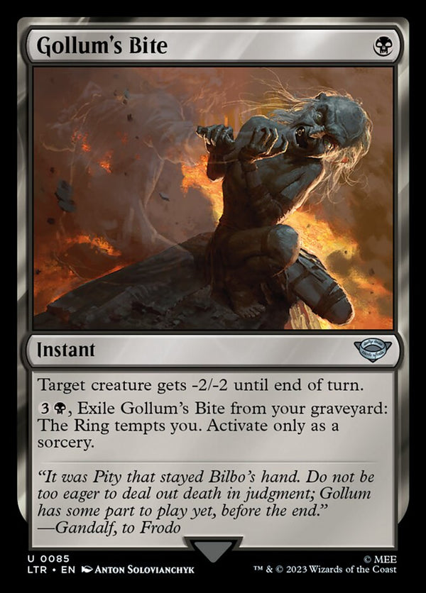 Gollum's Bite 85/281 (Universes Beyond: The Lord of the Rings: Tales of Middle-earth) 