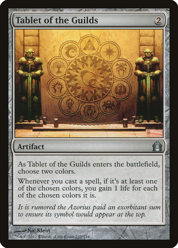 Tablet of the Guilds 235/274 (Return to Ravnica) 