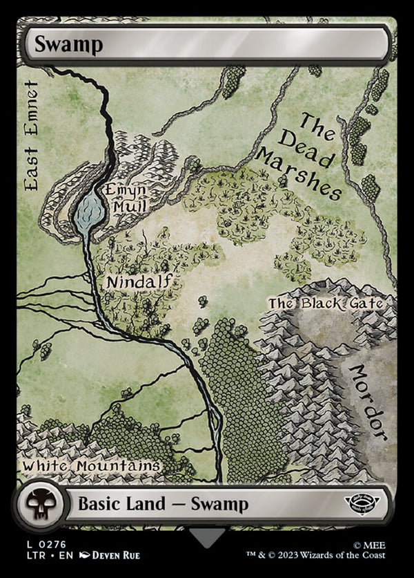 Swamp 276 (Universes Beyond: The Lord of the Rings: Tales of Middle-earth)  - Full Art