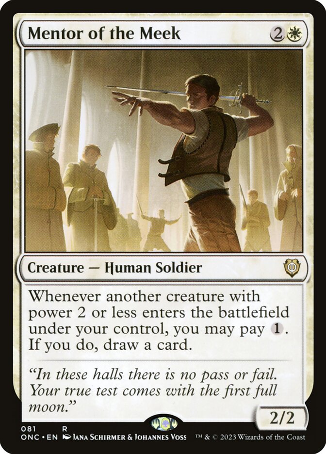 Mentor of the Meek 81 (Commander: Phyrexia: All Will Be One) 