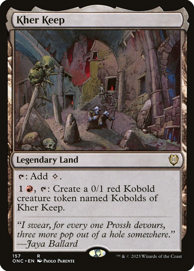 Kher Keep 157/28 (Commander: Phyrexia: All Will Be One) 