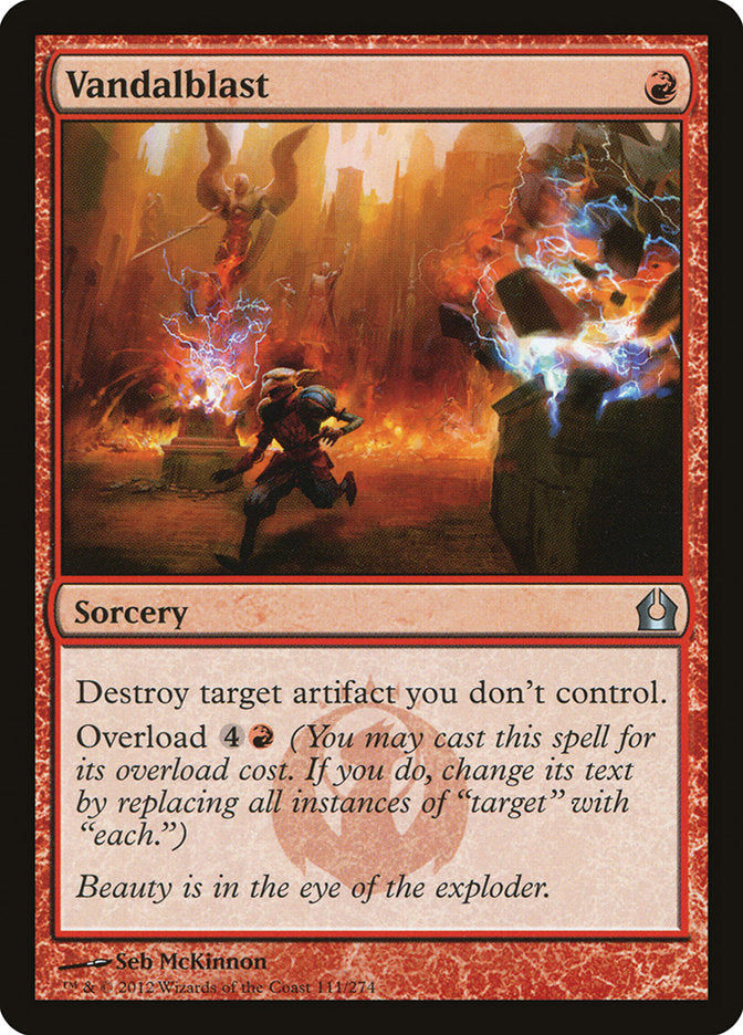 Vandalblast 111/274 (Return to Ravnica) 