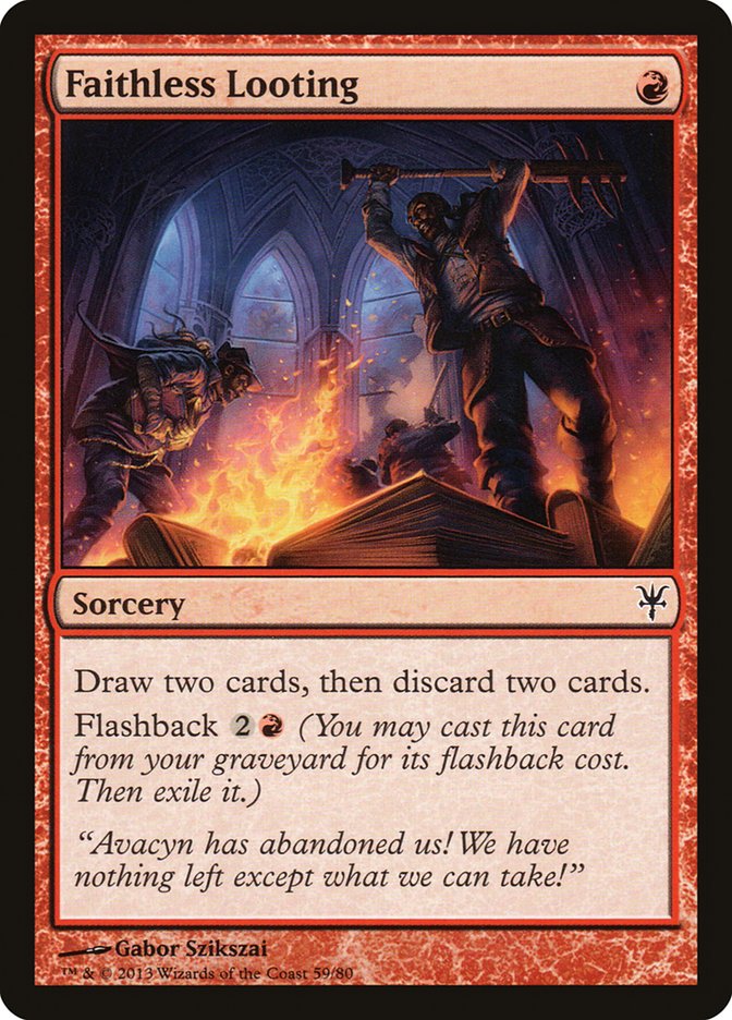 Faithless Looting 59 (Duel Decks: Sorin vs. Tibalt) 