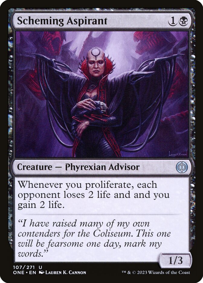 Scheming Aspirant 107/271 (Phyrexia: All Will Be One) 