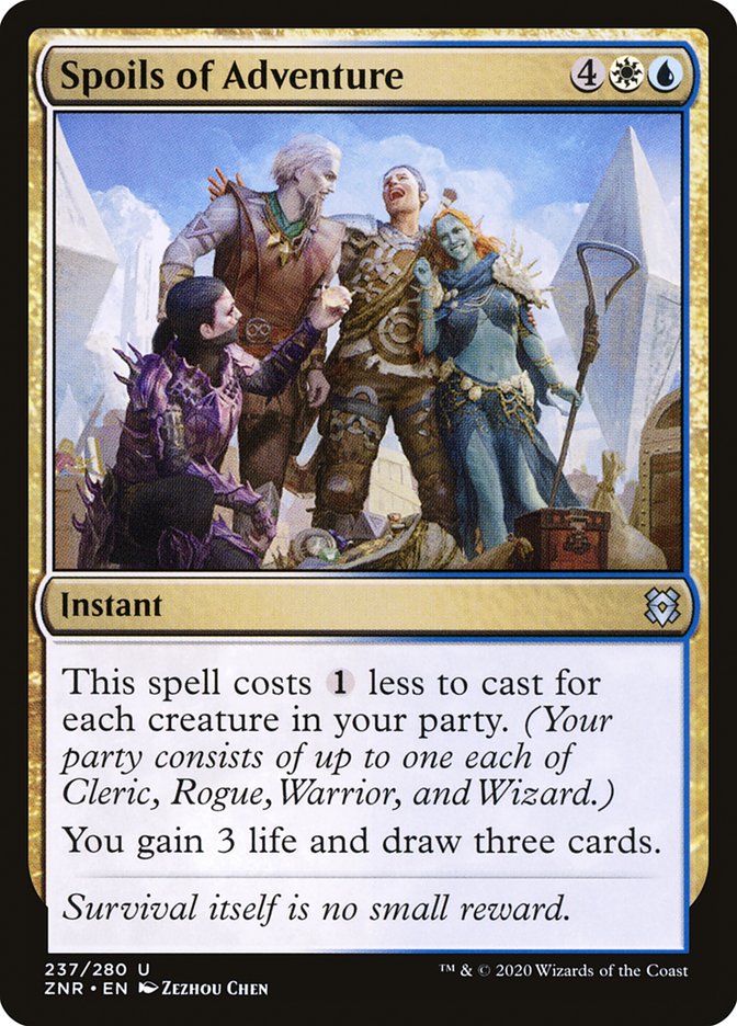 Spoils of Adventure 237/280 (Zendikar Rising) 