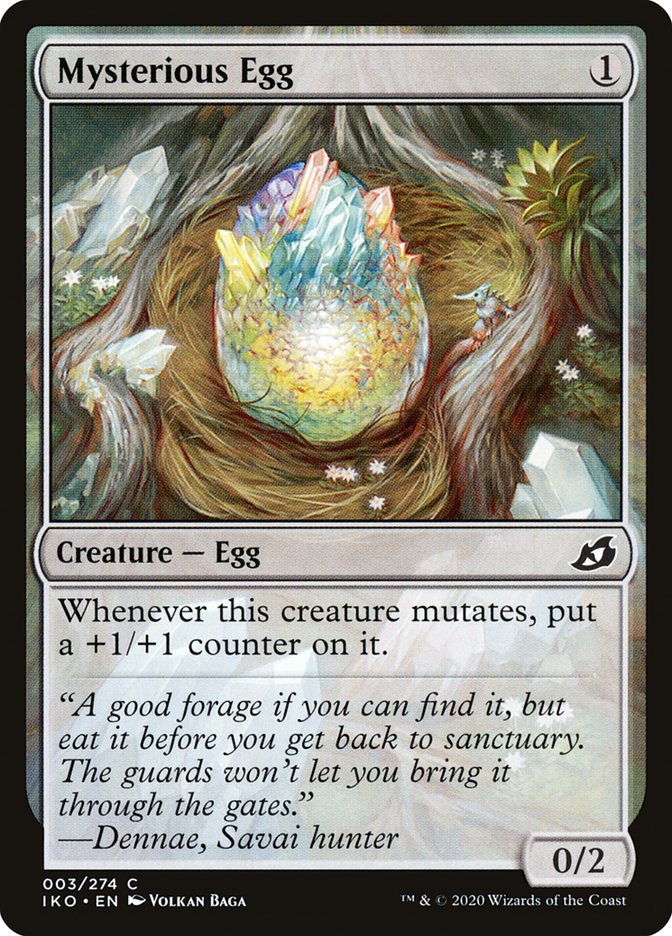 Mysterious Egg 3/274 (Ikoria: Lair of Behemoths) 
