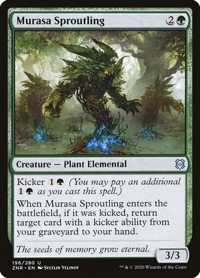 Murasa Sproutling 196/280 (Zendikar Rising) 