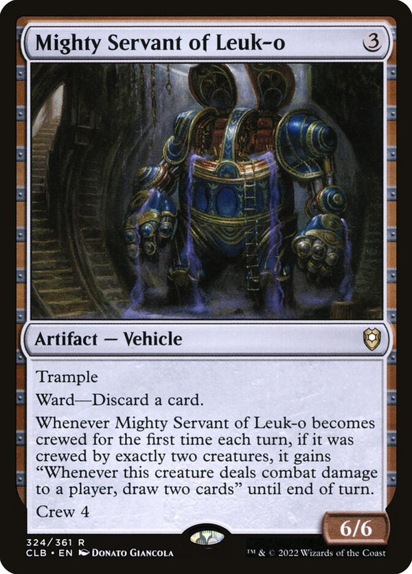 Mighty Servant of Leuk-o 324/361 (Commander Legends: Battle for Baldur's Gate) 