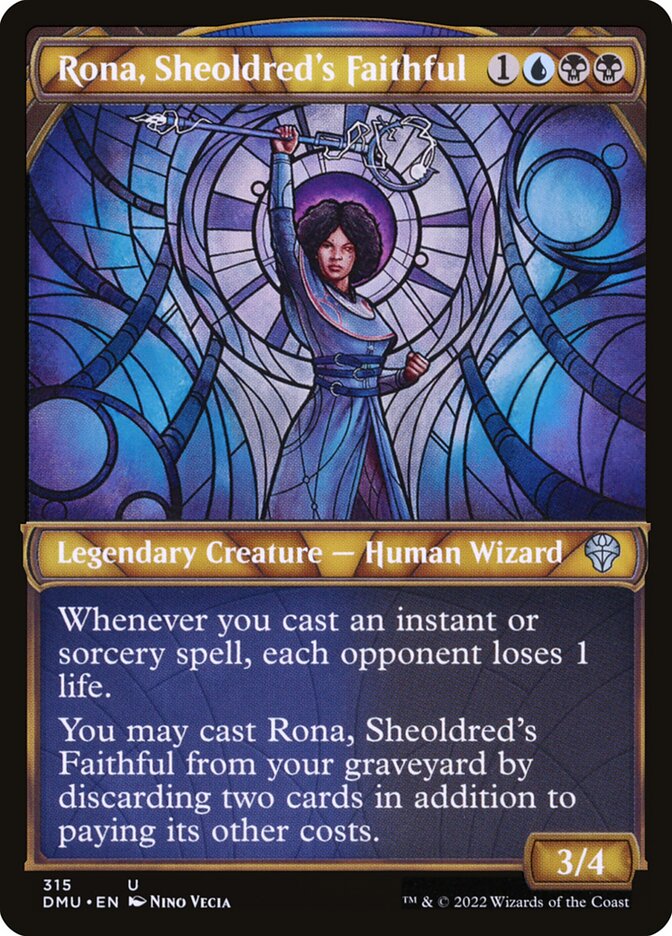 Rona, Sheoldred's Faithful 315/281 (Dominaria United) 