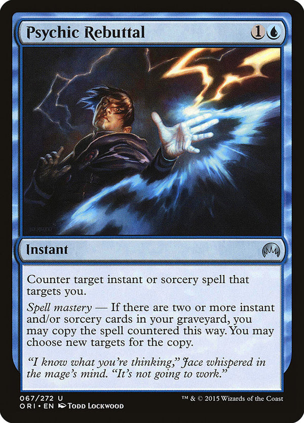 Psychic Rebuttal 67/272 (Magic Origins) 