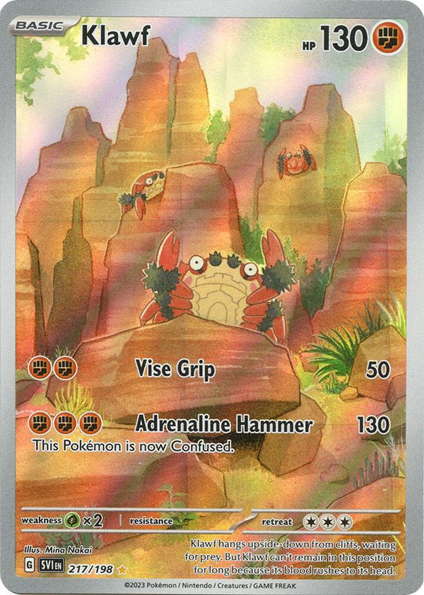 Klawf 217/198 (SV01: Scarlet & Violet Base Set)  - Holofoil