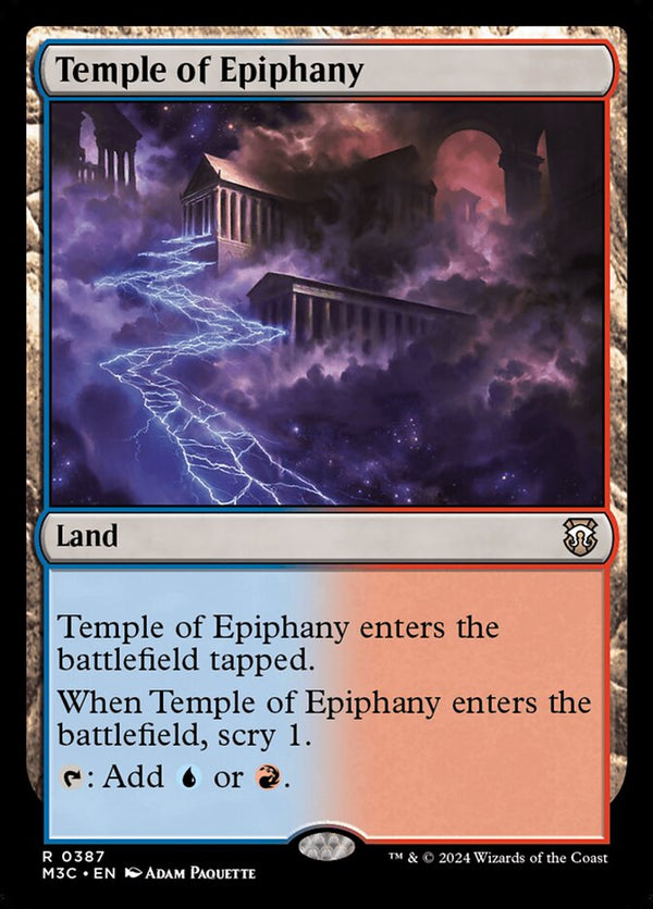 Temple of Epiphany 387/411 (Commander: Modern Horizons 3) 