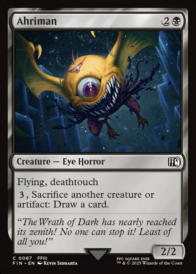 Ahriman 87/309 (FINAL FANTASY)  - Foil