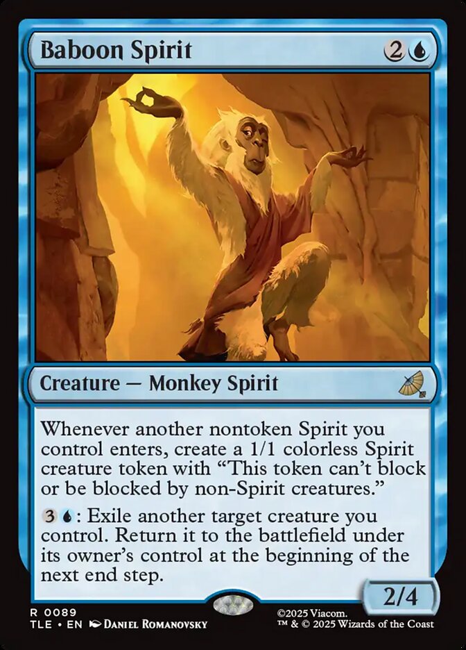 Baboon Spirit 89/317 (Avatar: The Last Airbender: Eternal-Legal) 