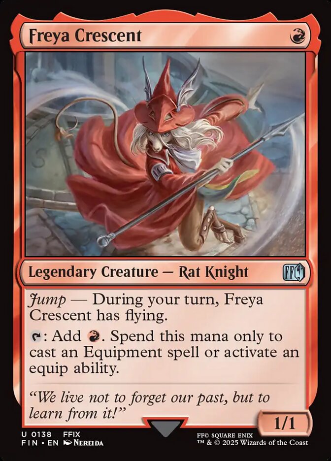 Freya Crescent 138/309 (FINAL FANTASY)  - Foil