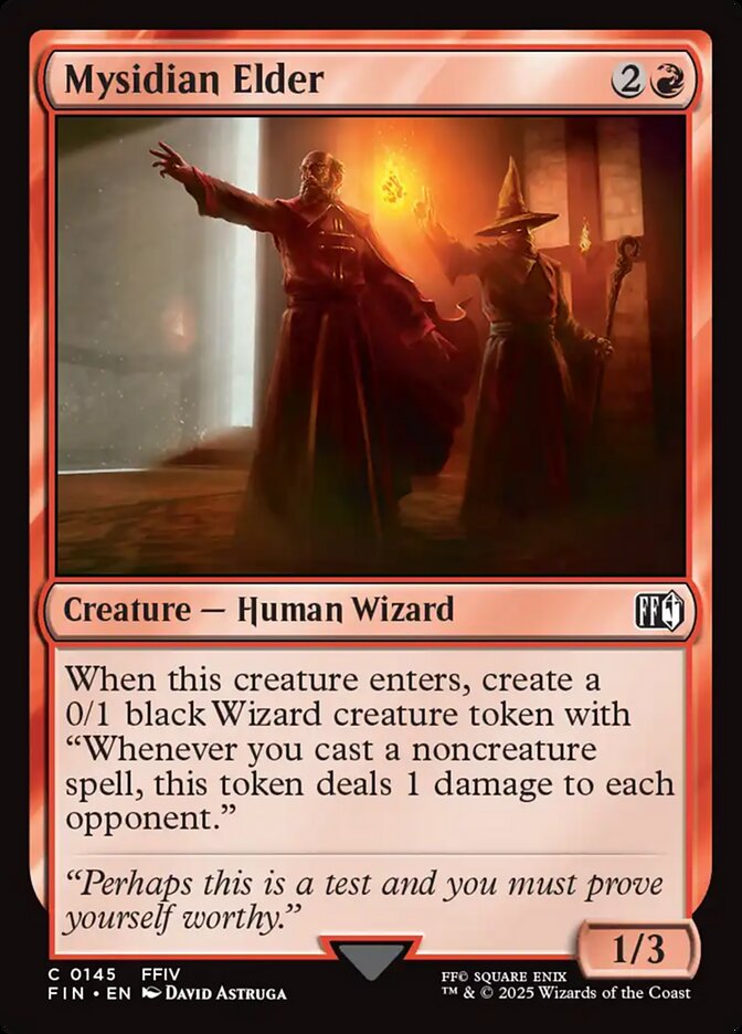 Mysidian Elder 145 (FINAL FANTASY)  - Foil