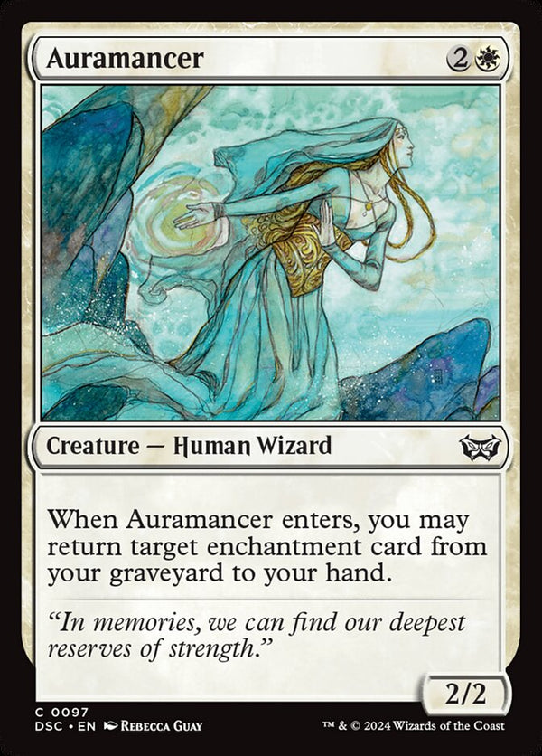 Auramancer 97/40 (Commander: Duskmourn: House of Horror) 
