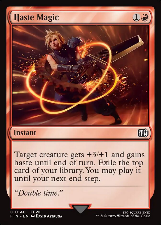 Haste Magic 140 (FINAL FANTASY)  - Foil
