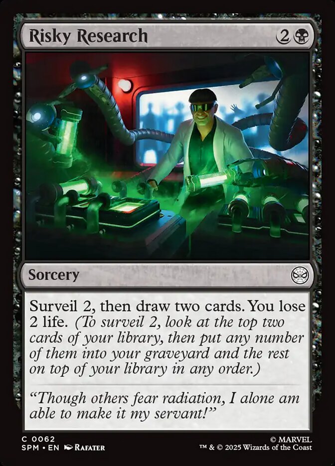 Risky Research 62 (Marvel's Spider-Man) 
