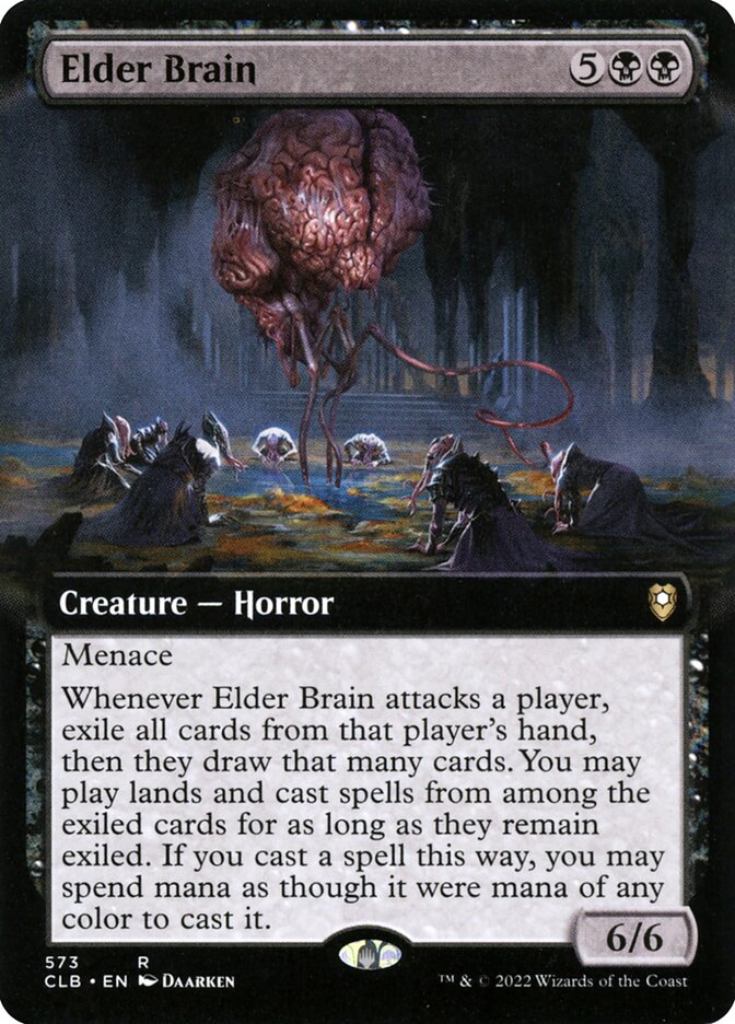 Elder Brain 573/361 (Commander Legends: Battle for Baldur's Gate)  - Foil