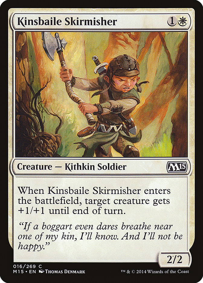 Kinsbaile Skirmisher 16/269 (Magic 2015 (M15)) 