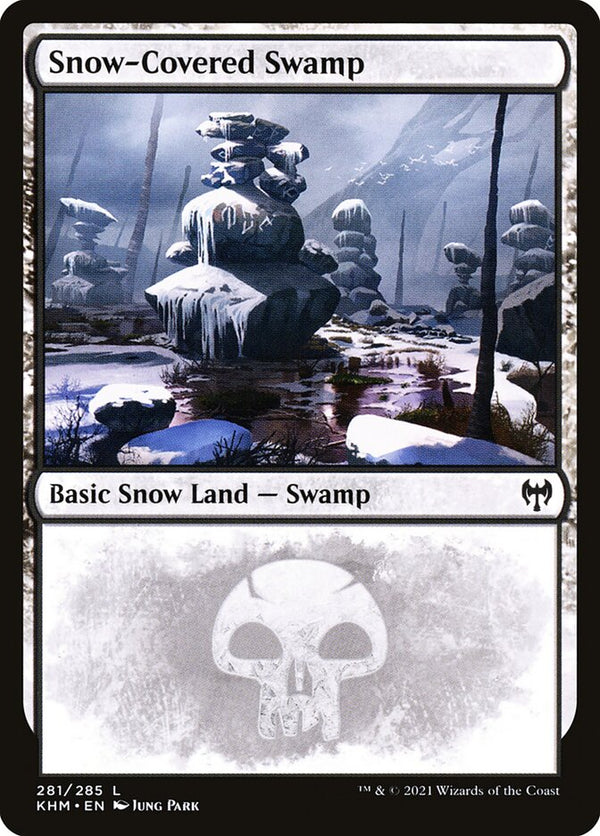 Snow-Covered Swamp 281/285 (Kaldheim) 