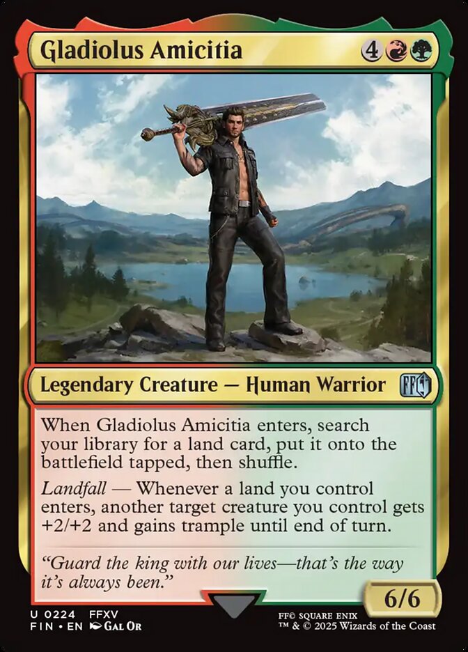 Gladiolus Amicitia 224/309 (FINAL FANTASY) 