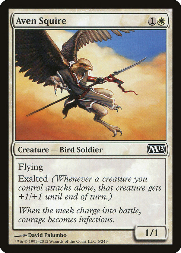 Aven Squire 6/249 (Magic 2013 (M13)) 