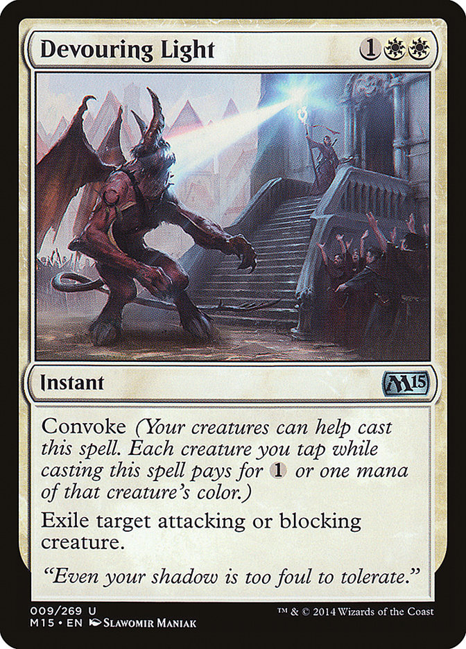 Devouring Light 9/269 (Magic 2015 (M15)) 