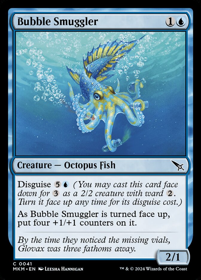 Bubble Smuggler 41/286 (Murders at Karlov Manor)  - Foil