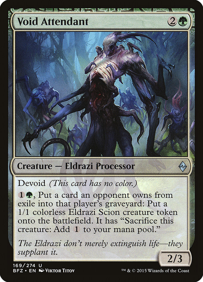 Void Attendant 169/274 (Battle for Zendikar) 
