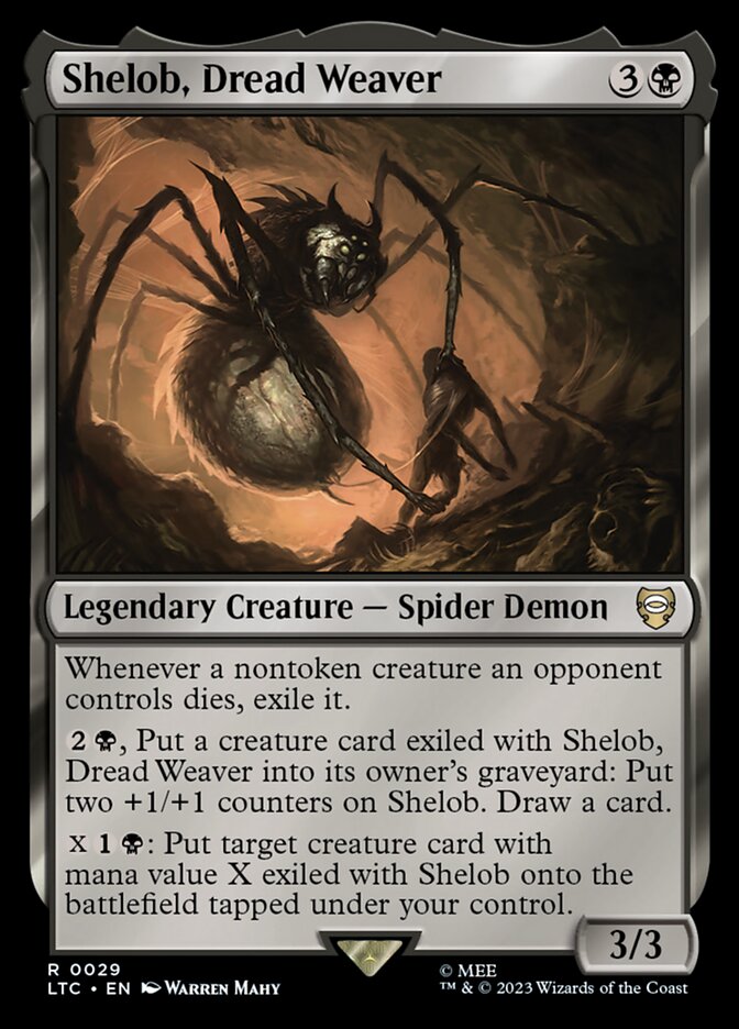 Shelob, Dread Weaver 29/347 (Commander: The Lord of the Rings: Tales of Middle-earth) 