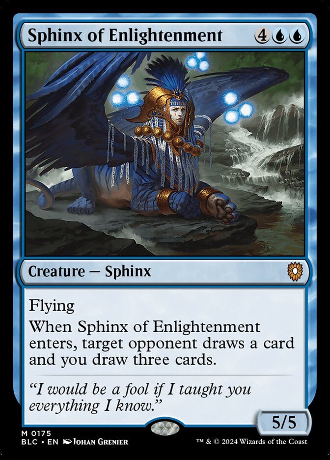 Sphinx of Enlightenment 175 (Commander: Bloomburrow) 