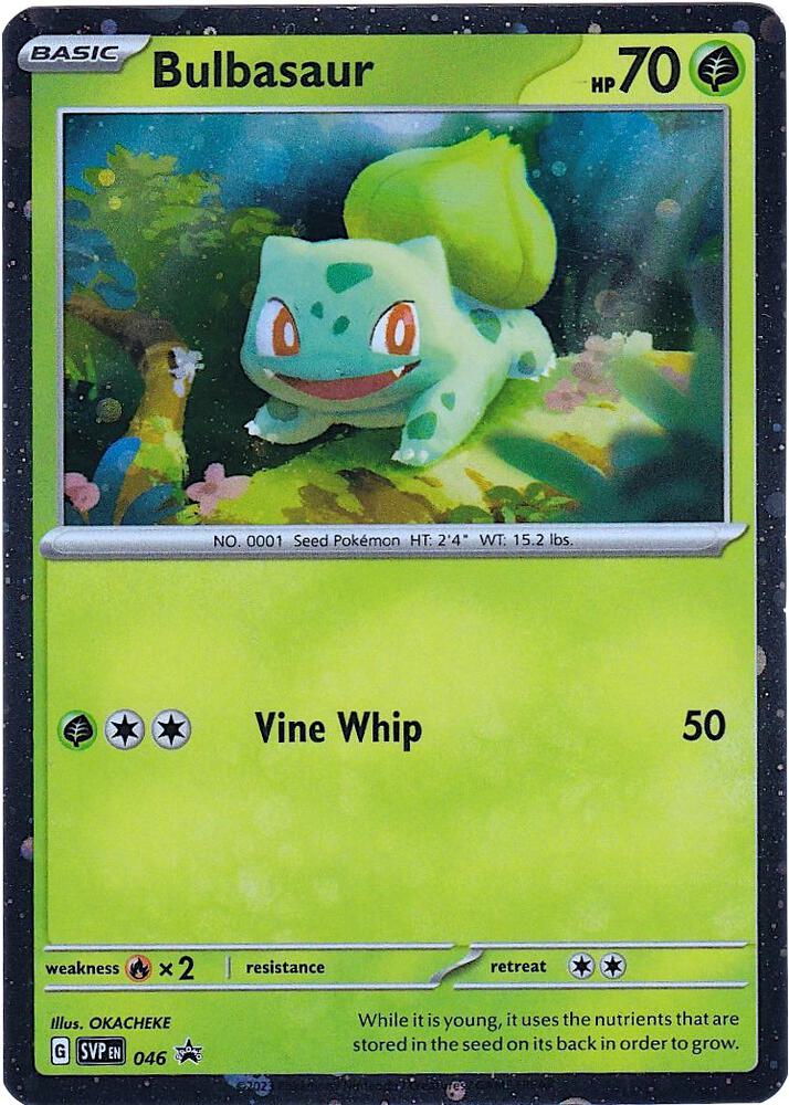 Bulbasaur 046 (SV: Scarlet & Violet Promo Cards)  - Cosmo Holofoil