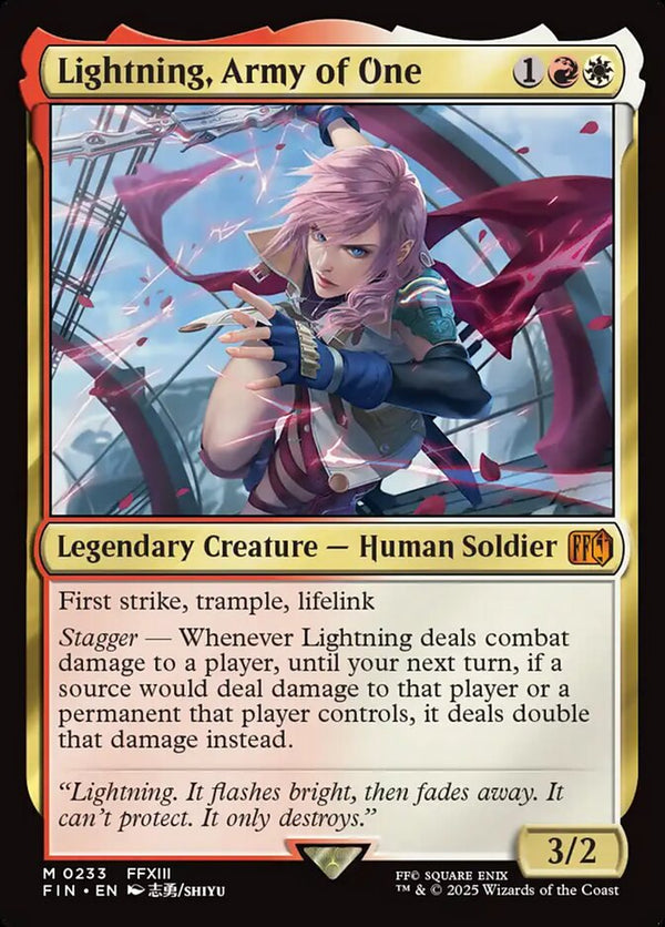 Lightning Army of One 233 (FINAL FANTASY) 