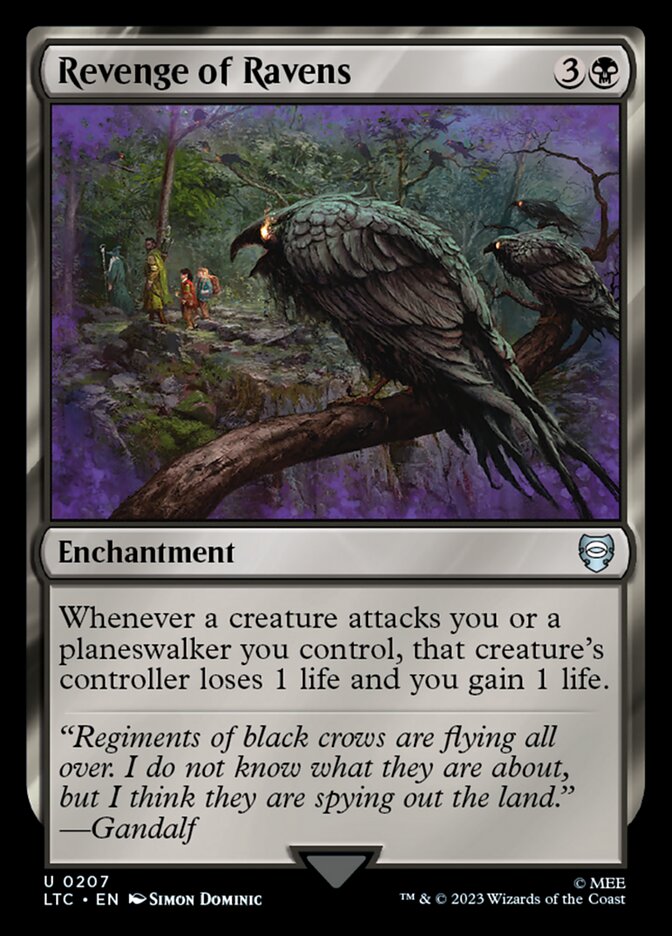 Revenge of Ravens 207/347 (Commander: The Lord of the Rings: Tales of Middle-earth) 