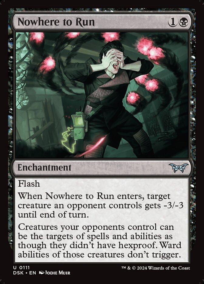 Nowhere to Run 111/286 (Duskmourn: House of Horror) 