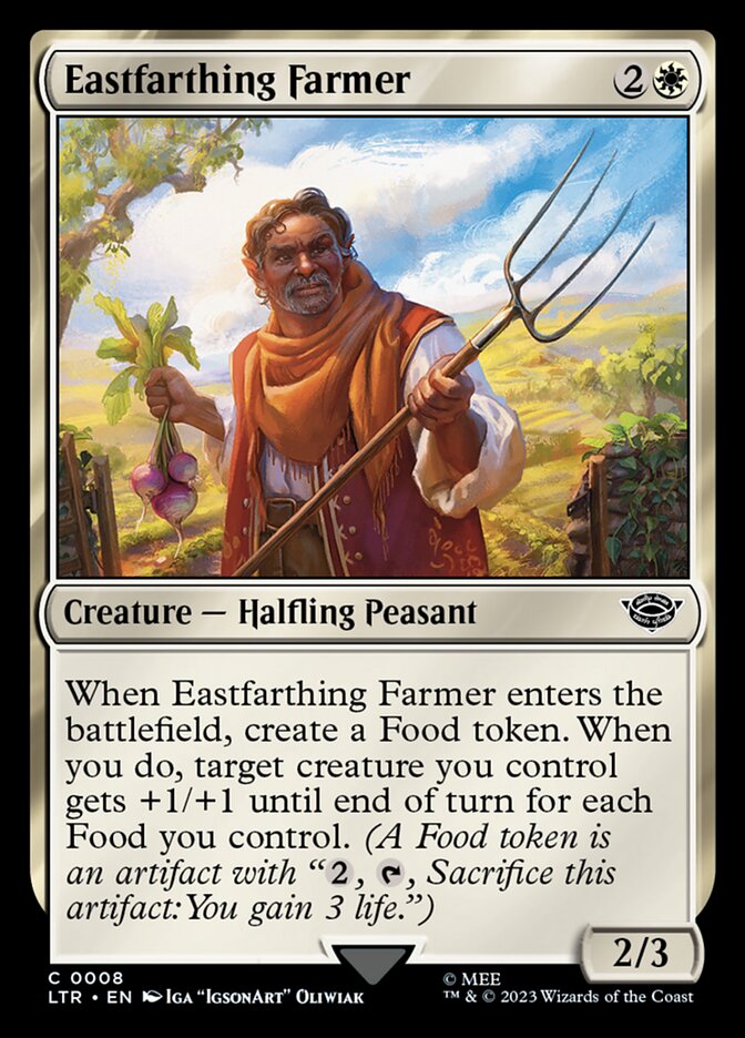 Eastfarthing Farmer 8/281 (Universes Beyond: The Lord of the Rings: Tales of Middle-earth) 