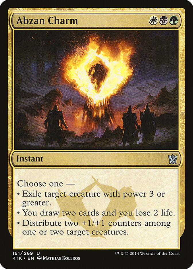 Abzan Charm 161/269 (Khans of Tarkir) 